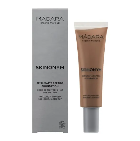 Madara, Skinonym, Półmatowy podkład peptydowy, #85 Umber, 30 ml