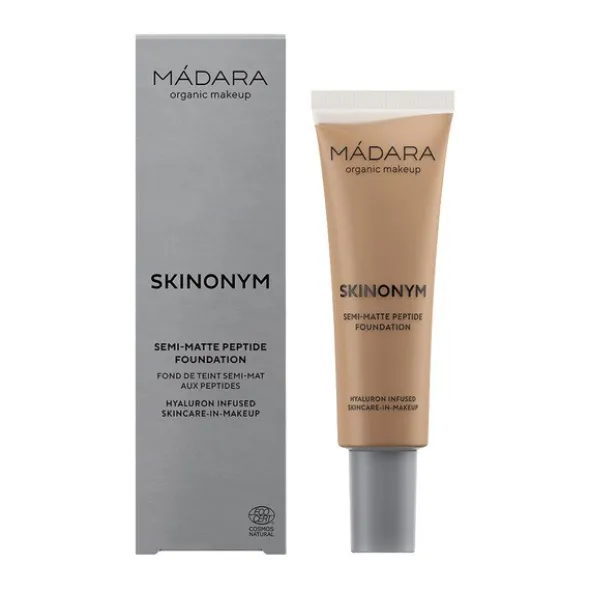 Madara, Skinonym, Półmatowy podkład peptydowy, #60 Olive, 30 ml
