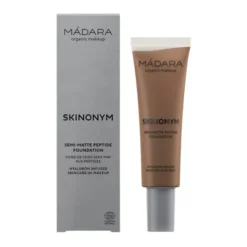 Madara, Skinonym, Półmatowy podkład peptydowy, #90 Chestnut, 30 ml