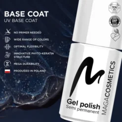 Maga Cosmetics Gel Polish Baza hybrydowa Hard 01, 6 ml