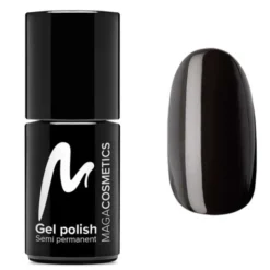 Maga Cosmetics Gel Polish, lakier hybrydowy, kolor BK0002, 6 ml