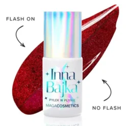 Maga Cosmetics Inna Bajka, lakier hybrydowy z pyłkiem, 868 royal shine, 6 ml
