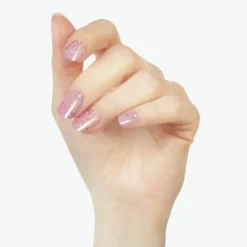 Maga Cosmetics Inna Bajka, lakier hybrydowy z pyłkiem, 863 pink galaxy, 6 ml