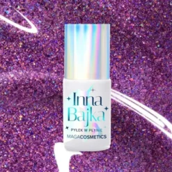Maga Cosmetics Inna Bajka, lakier hybrydowy z pyłkiem, 852 Wybieram Cię!, 6 ml