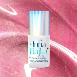 Maga Cosmetics Inna Bajka, lakier hybrydowy z pyłkiem, 866 andromeda, 6 ml