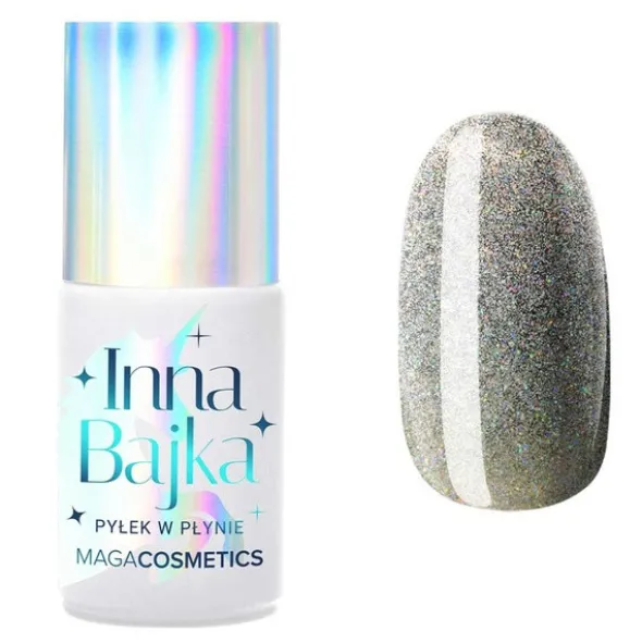 Maga Cosmetics Inna Bajka, lakier hybrydowy z pyłkiem, 842 Pik-Pok, 6 ml