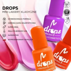 Maga Cosmetics, Teen Drops InstaQueen V.02, zestaw lakierów do paznokci, 6 x 6 ml
