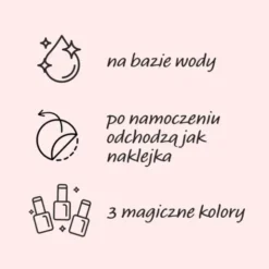 Maga Cosmetics, Teen Drops InstaQueen V.03, zestaw lakierów do paznokci, 6 x 6 ml