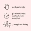 Maga Cosmetics, zestaw lakierów wodnych dla dzieci, Ada w Akademii Brokatu, 3 x 6 ml