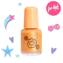 Maga Cosmetics, zestaw lakierów wodnych dla dzieci, Piaskowa księżniczka, 3 x 6 ml