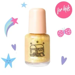 Maga Cosmetics, zestaw lakierów wodnych dla dzieci, Alicja w Krainie Brokatu, 3 x 6 ml