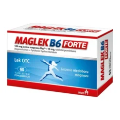 Maglek B6 Forte, 100 mg+10 mg, tabletki powlekane, 60 szt.