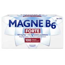 Magne B6 Forte, 100 mg+10 mg, tabletki powlekane,100 szt.
