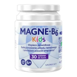 Magne-B6 Kids, tabletki do żucia, smak arbuzowy, 30 szt.