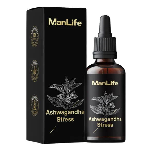 ManLife Ashwagandha Stress, krople, 50 ml