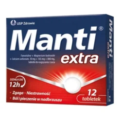Manti Extra, tabletki do rozgryzania i żucia, 12 szt.