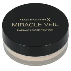 Max Factor Miracle Veil Radiant Loose Powder, rozświetlający puder sypki, 4 g