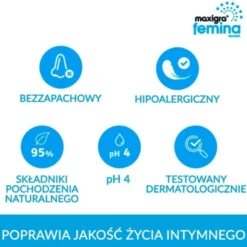 Maxigra Femina, nawilżający żel intymny, 75 ml