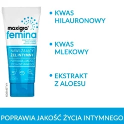 Maxigra Femina, nawilżający żel intymny, 75 ml