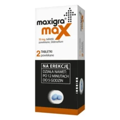 Maxigra Max, 50 mg, tabetki powlekane, 2 szt.