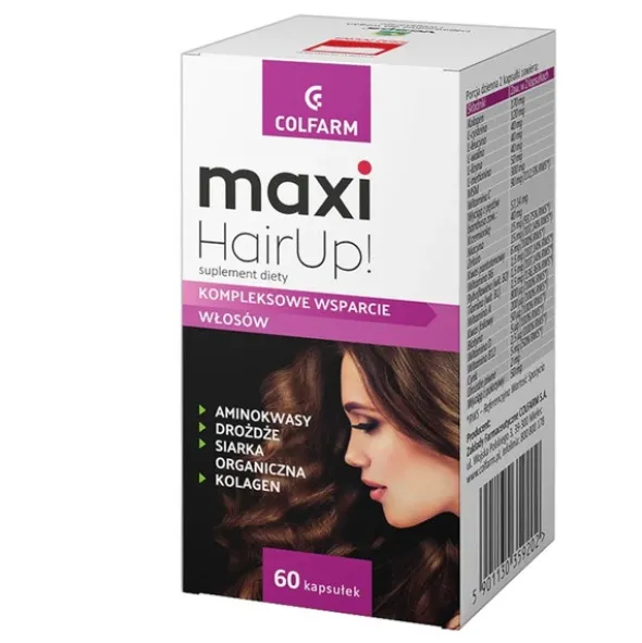 Maxi HairUp!, kapsułki, 60 szt.