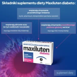 Maxiluten Diabeto, tabletki, 30 szt.