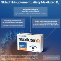 Maxiluten D3, tabletki, 30 szt.