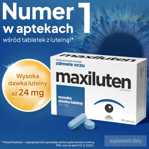 Maxiluten, tabletki, 30 szt.