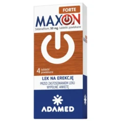 Maxon Forte, 50 mg, tabletki powlekane, 4 szt.