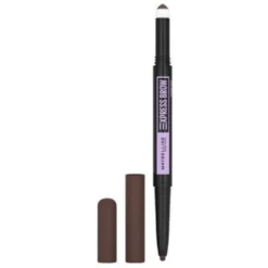 Maybelline Express Brow Satin Duo, kredka do brwi, 04 Dark Brown, 0,71 g
