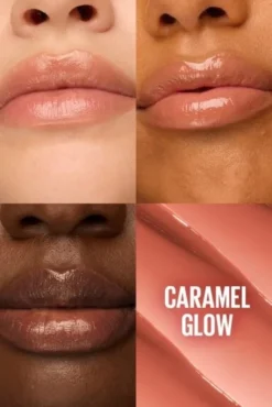 Maybelline Lifter Glaze, olejkowy balsam do ust, 006 Caramel Glow, 2,8 g