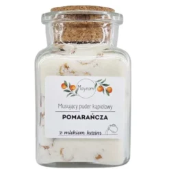 Mayram, musujący puder kąpielowy, Pomarańcza, 130 g