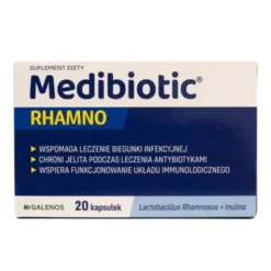 Medibiotic Rhamno, kapsułki, 20 szt.