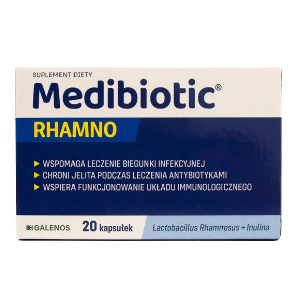 Medibiotic Rhamno, kapsułki, 20 szt.