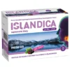 Medifar Islandica bez cukru, pastylki do ssania, smak czarna porzeczka, 24 szt.
