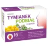 MEDiFAR Tymianek i podbiał na gardło, pastylki, smak malinowy, 16 szt.