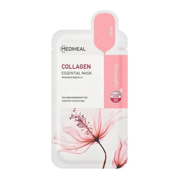 Mediheal Collagen Essential, liftingująca maska w płachcie z kolagenem i aminokwasami, 24 ml