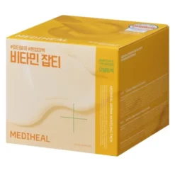Mediheal Derma Modeling Pack [Vitamin Brightening], rozświetlająca maska algowa do twarzy z serum, 1 opakowanie