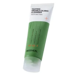 Mediheal Teatree Trouble Calming Cleanser, nawilżająco-kojąca żel-pianka do mycia twarzy z olejkiem z drzewa herbacianego, 120 ml