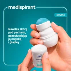 Medispirant, antyperspirant hamujący wzrost włosków 72 h, roll-on, 40 ml