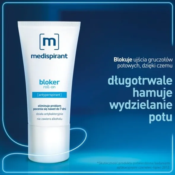 Medispirant, antyperspirant, roll-on, 50 ml