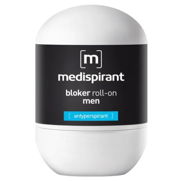 Medispirant, antyperspirant, bloker Men, roll-on, 40 ml