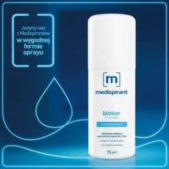 Medispirant, bloker w sprayu, 75 ml