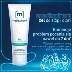 Medispirant, żel do stóp i dłoni antyperspirant, 50 ml