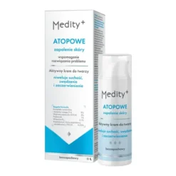 Medity+ Atopowe Zapalenie Skóry, krem aktywny do twarzy, 50 ml