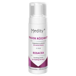 Medity+ Trądzik Różowaty, łagodząca pianka do mycia twarzy, 150 ml