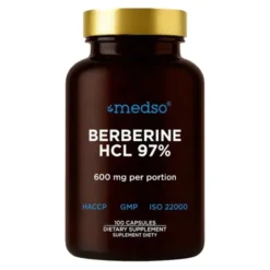 Medso Berberine HCL 97%, kapsułki, 100 szt.