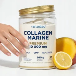 Medso Collagen Marine Premium 10 000 mg, proszek, smak mango-cytryna, 360 g
