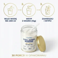 Medso Collagen Marine Premium 10 000 mg, proszek, smak mango-cytryna, 360 g