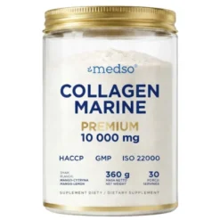 Medso Collagen Marine Premium 10 000 mg, proszek, smak mango-cytryna, 360 g